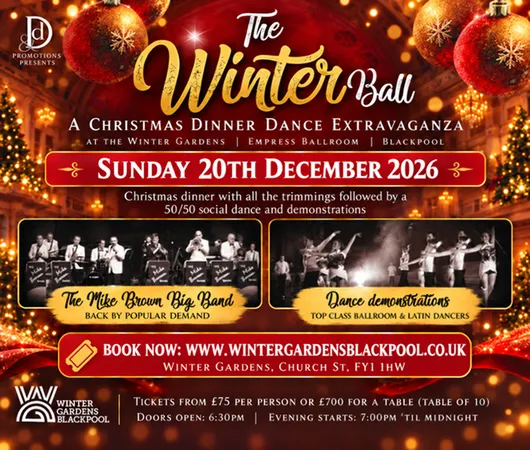 The Winter Ball 2026 en Empress Ballroom, Winter Gardens